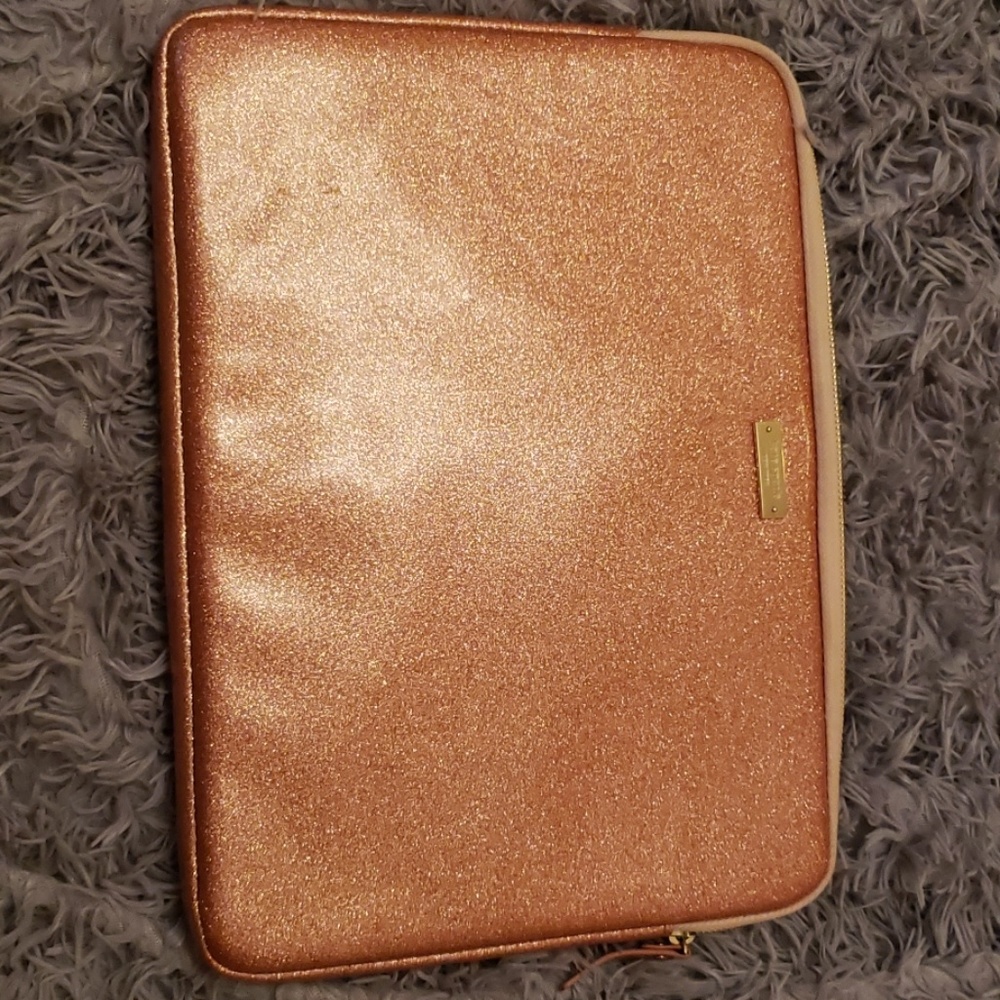 Kate Spade Glitter Laptop Sleeve 13in gently used